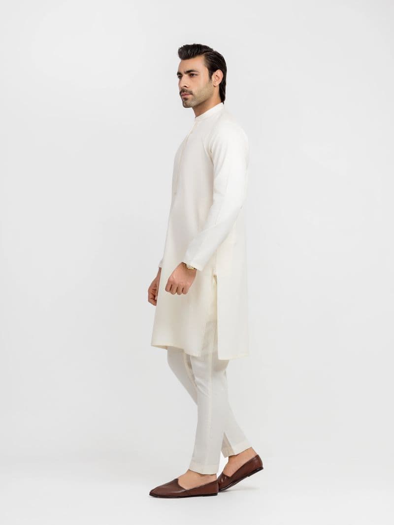 Embroidered Blended Kurta Pajama - EMTKPT5-099 thumbnail