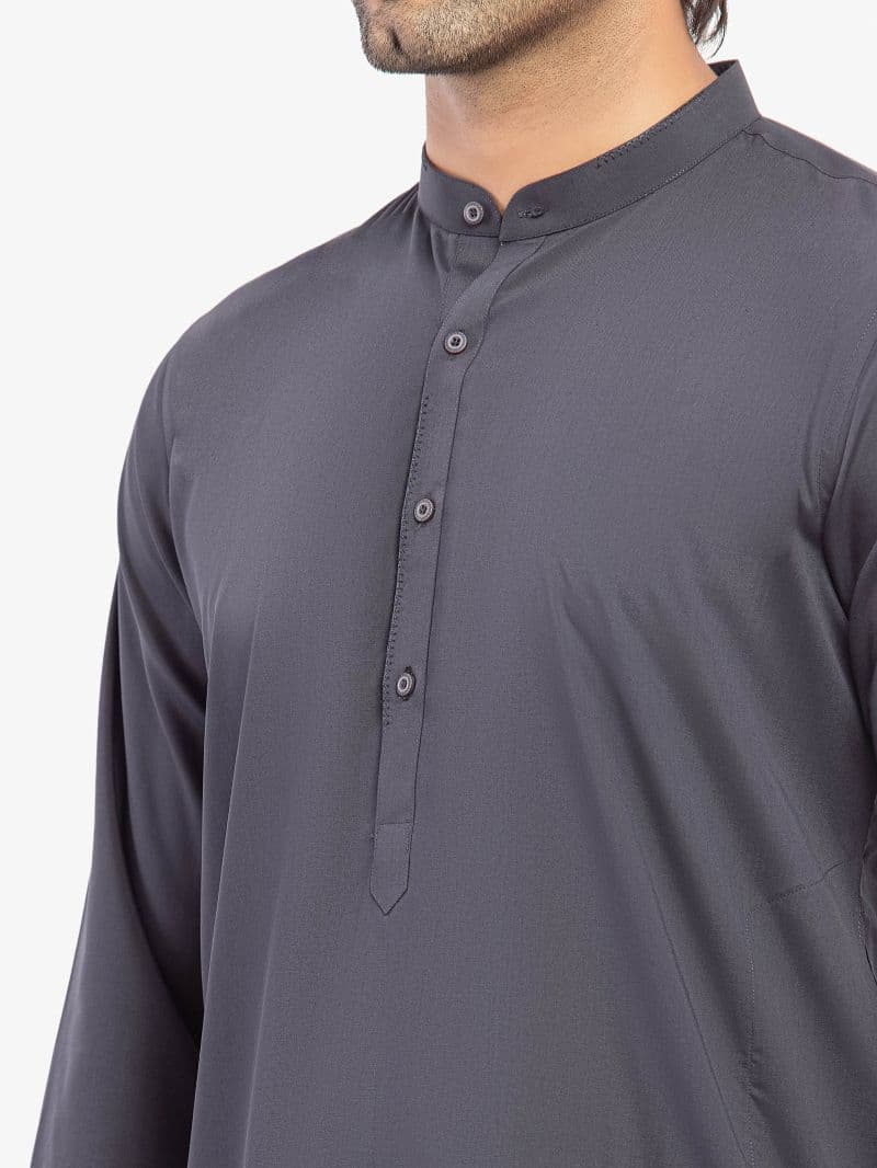 Embroidered Blended Kurta Pajama - EMTKPT5-083 thumbnail
