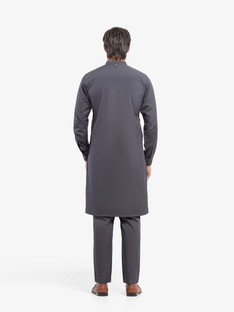 Embroidered Blended Kurta Pajama - EMTKPT5-083 thumbnail