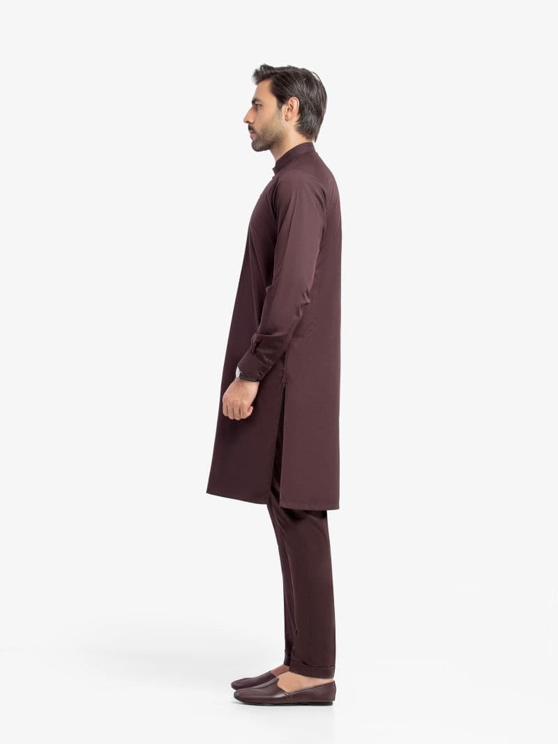 Embroidered Blended Kurta Pajama - EMTKPT5-086 thumbnail