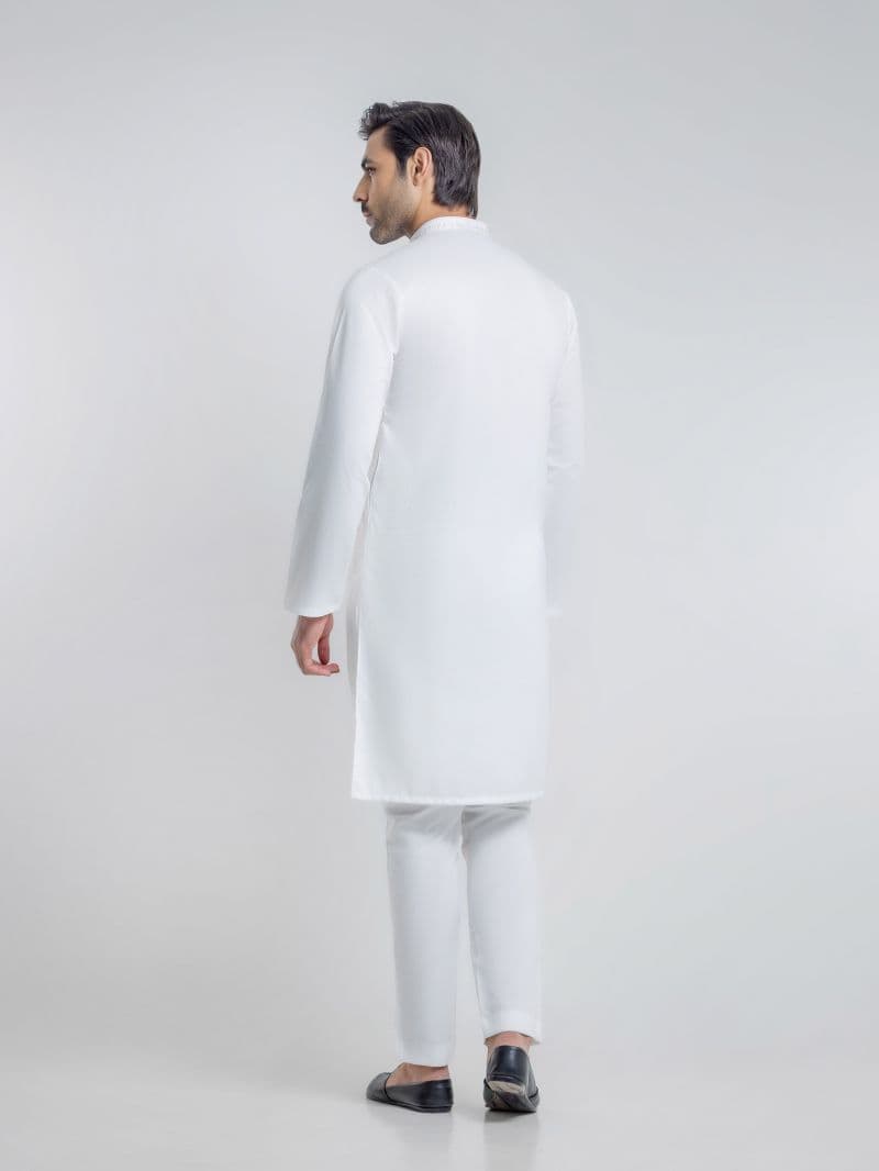 Embroidered Blended Kurta Pajama - EMTKPT6-114