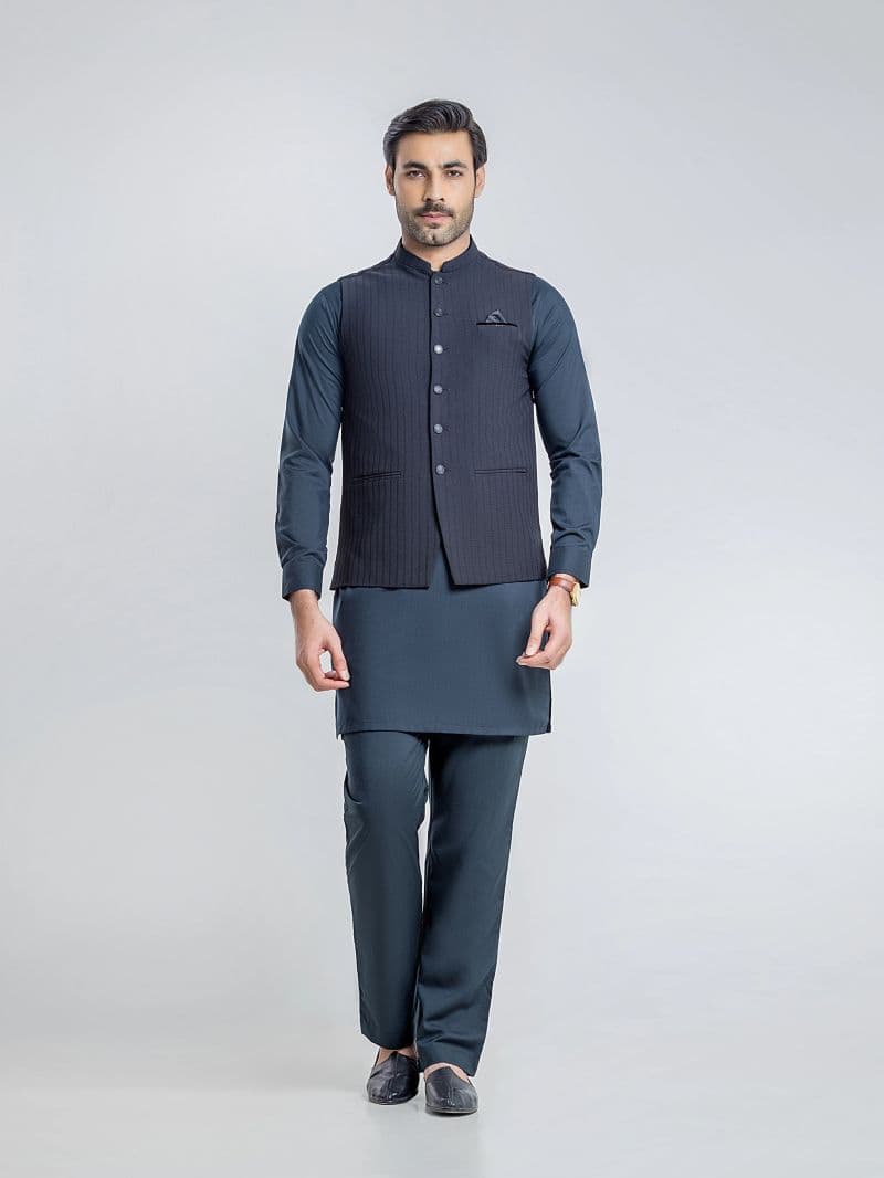 Plain Waistcoat - EMTWCP6-36019 thumbnail