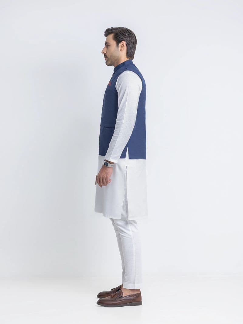 Plain Viscose Waistcoat - EMTWCP6-36014