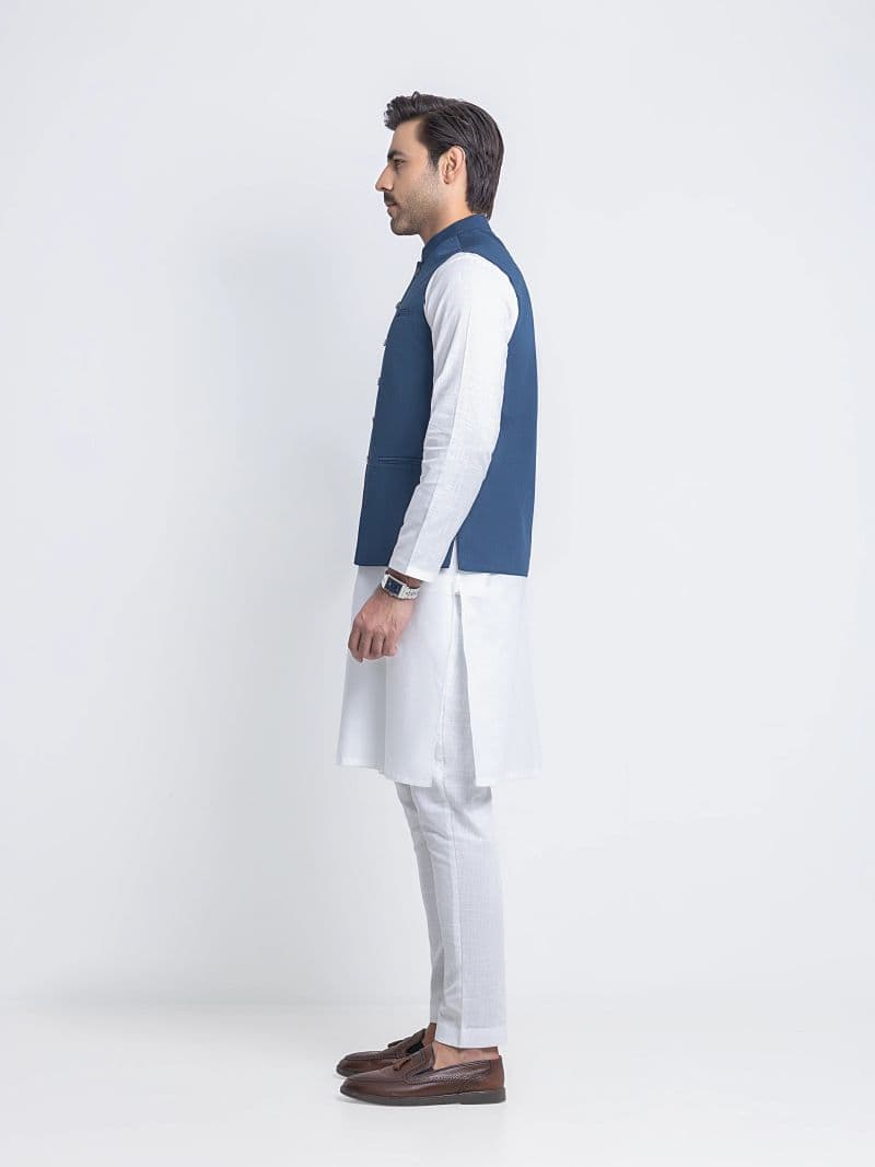 Plain Viscose Waistcoat - EMTWCP6-36006