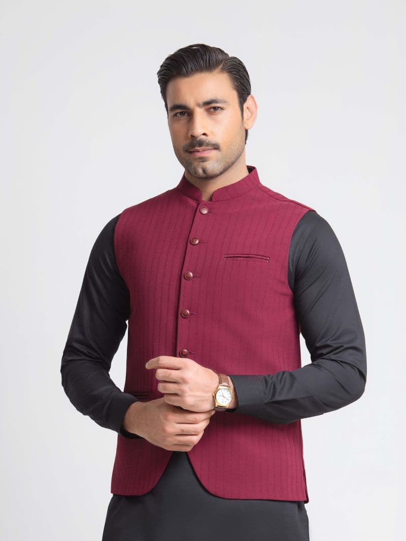 Plain Waistcoat - EMTWCP6-36008
