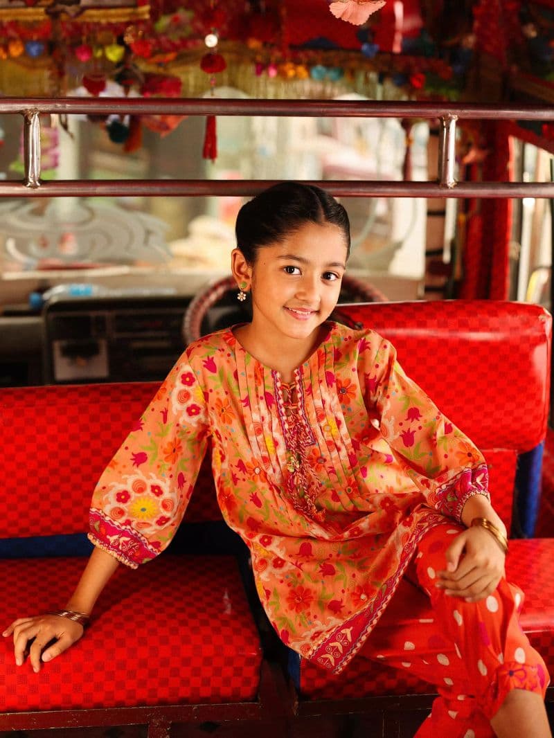 Printed Cambric Co-Ord Set - EGTKP6-74057ST thumbnail