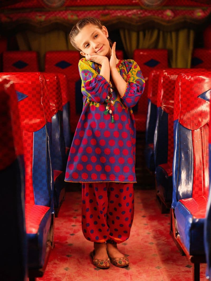 Printed Cambric Co-Ord Set - EGTKP6-74058ST thumbnail