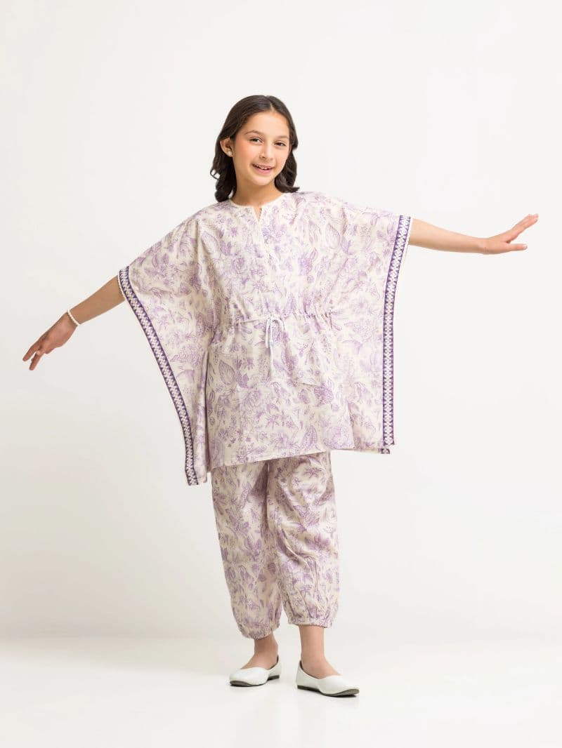 Printed Lawn Co-Ord Set - EGTKP5-73005ST