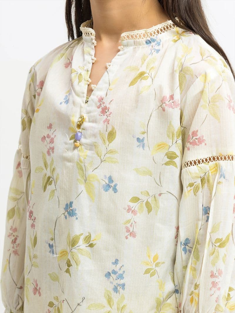 Printed Lawn Co-Ord Set - EGTKP5-73017ST