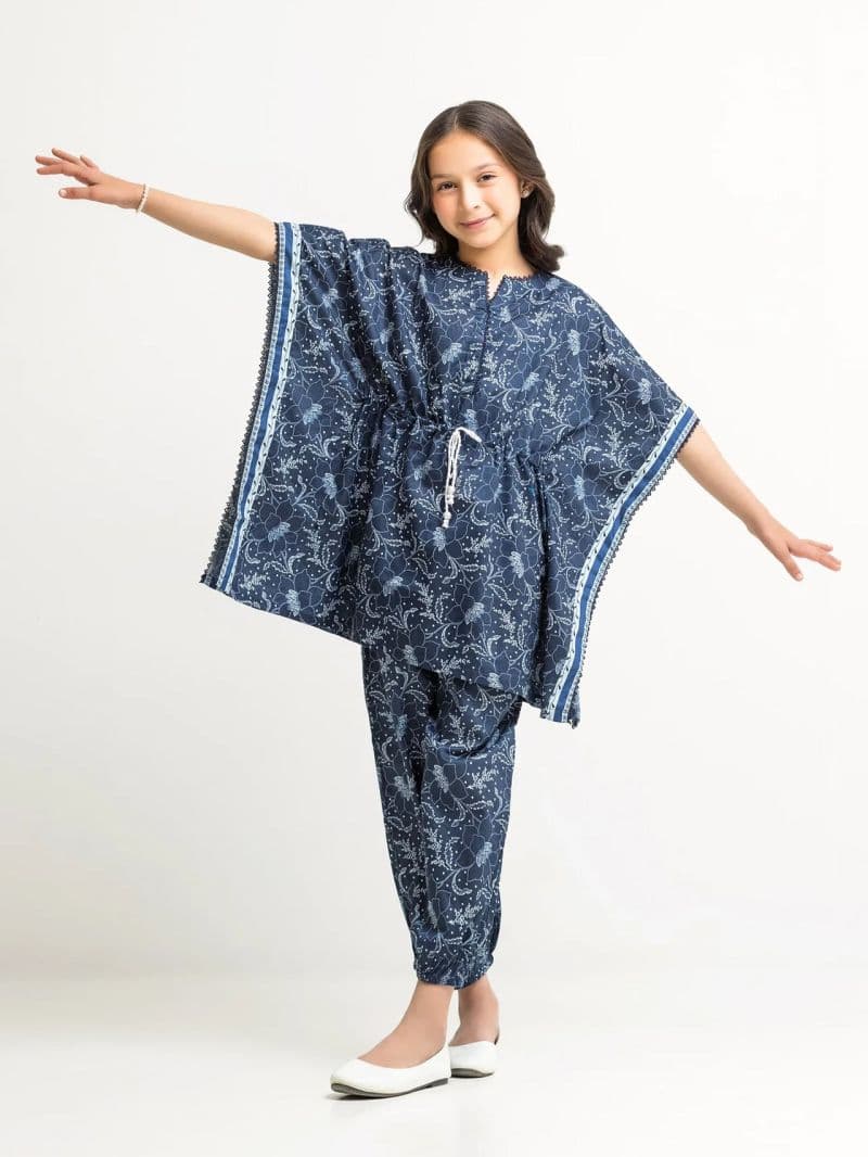 Printed Lawn Co-Ord Set - EGTKP5-73008ST thumbnail