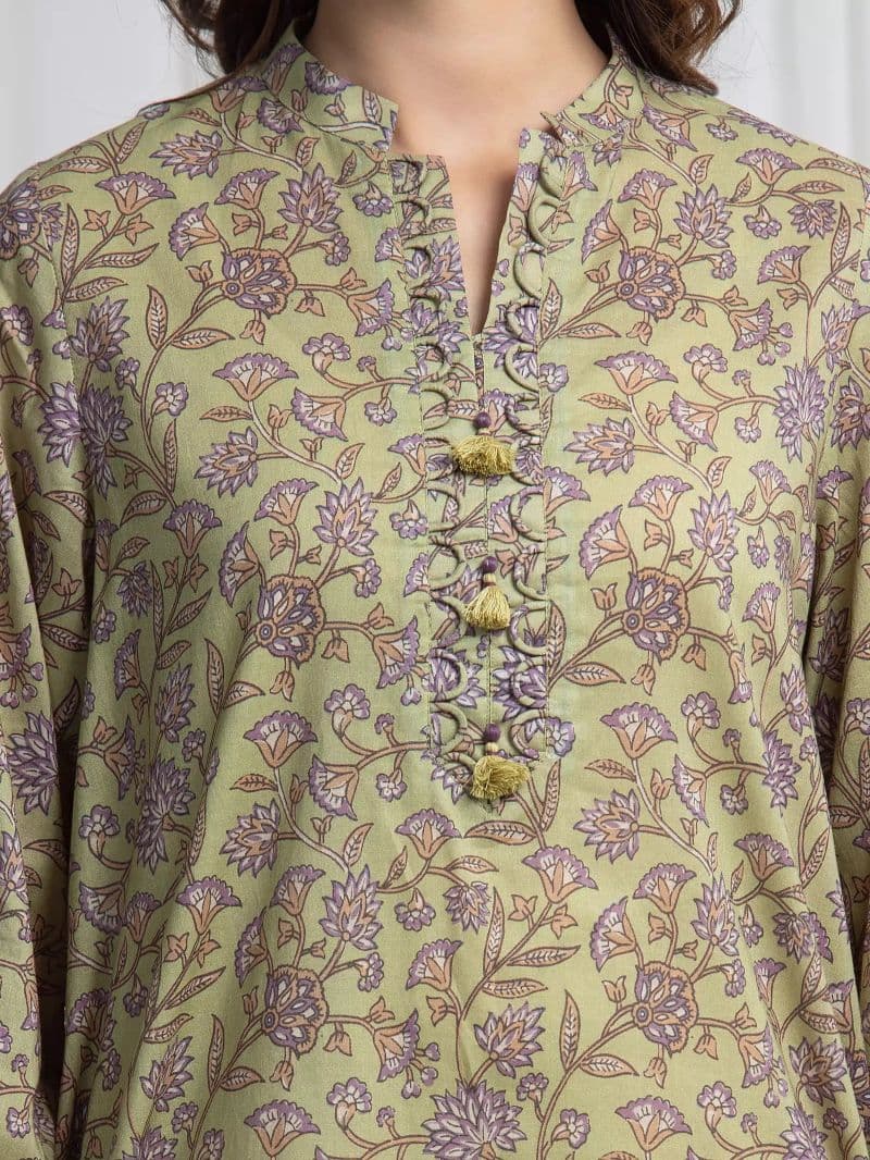Printed Khaddar Suit - EWU6A3-37016-3P