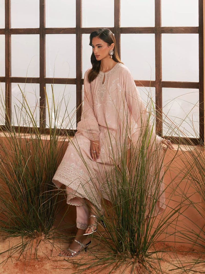 Embroidered Karandi Suit - EWU6V22-32092-3P