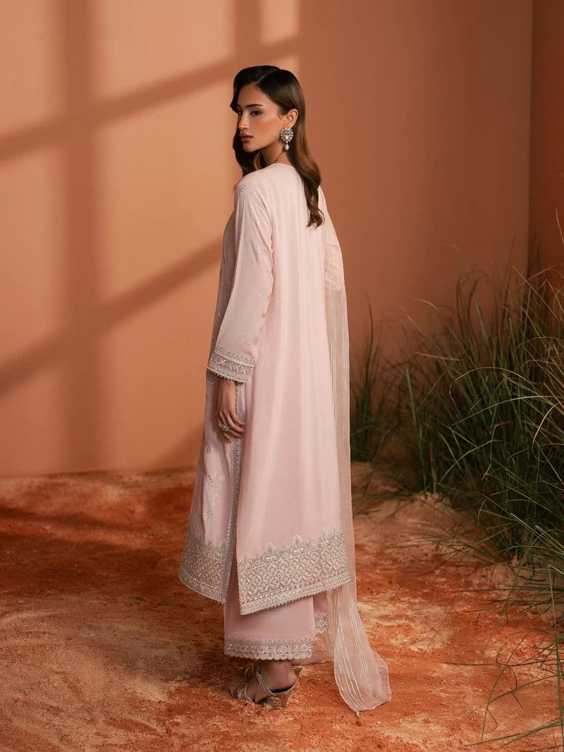 Embroidered Karandi Suit - EWU6V22-32092-3P