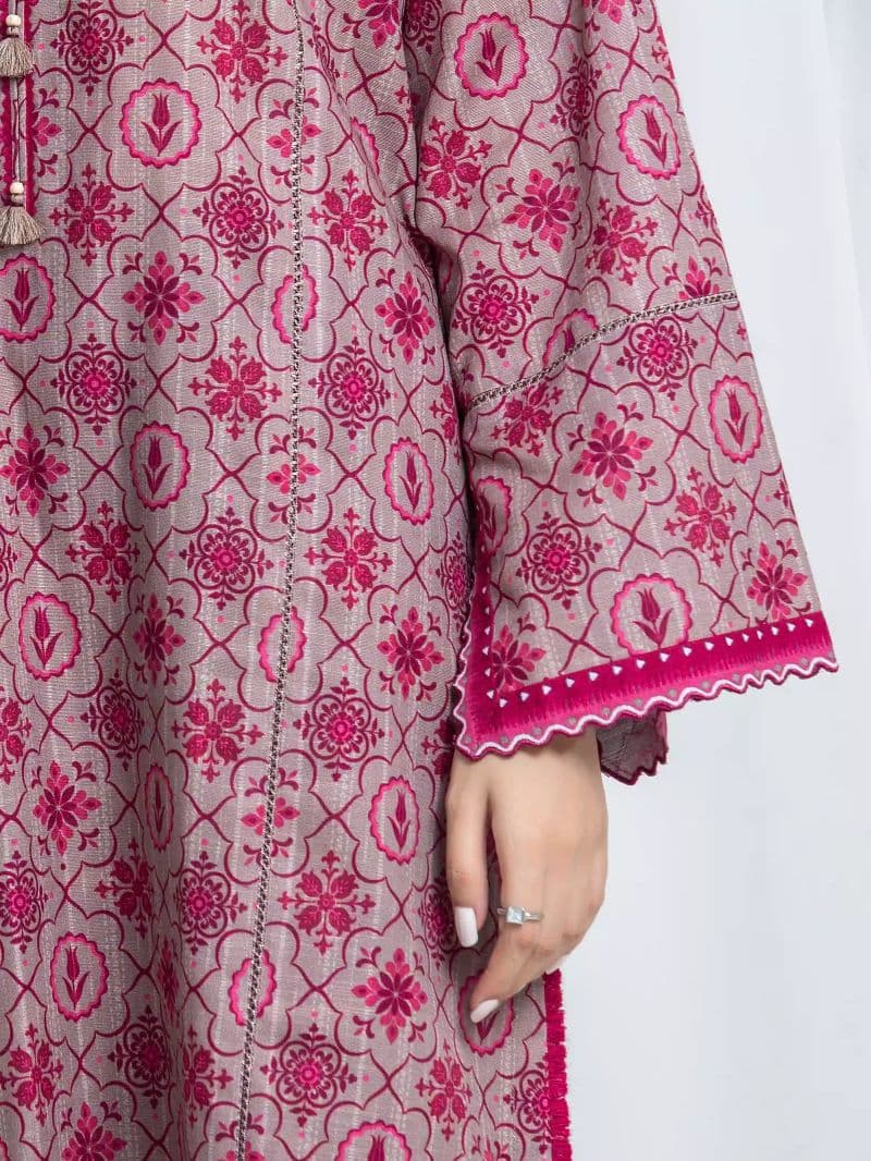 Printed Khaddar Suit - EWU6A3-37067-3P