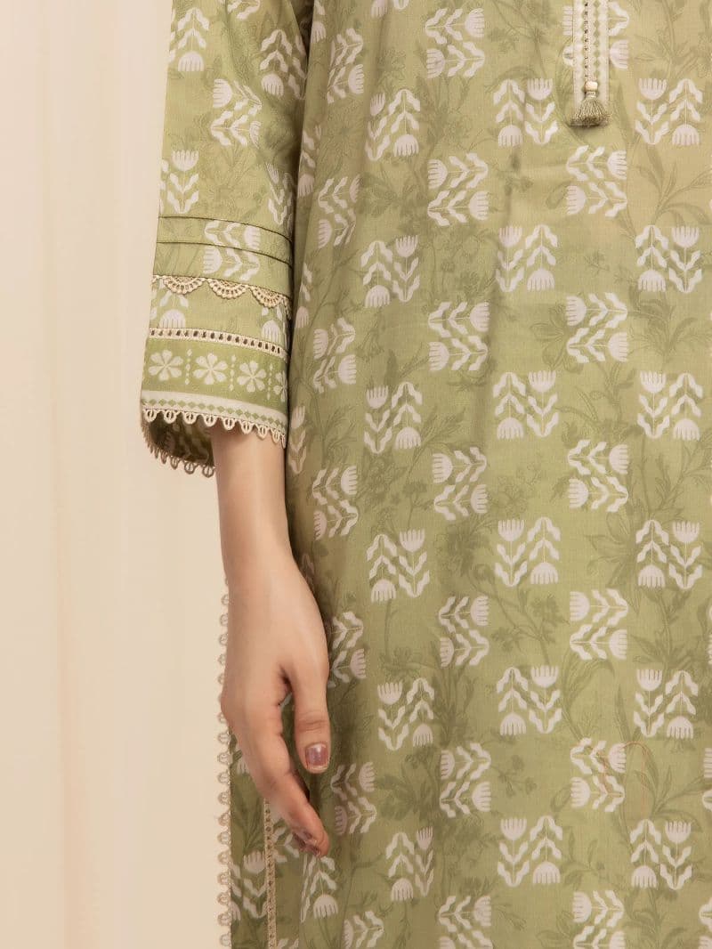 Printed Lawn Suit - EWU6A1-36604-3P