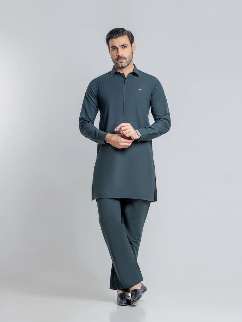 Blended Kurta Pajama - EMTKFP6-005