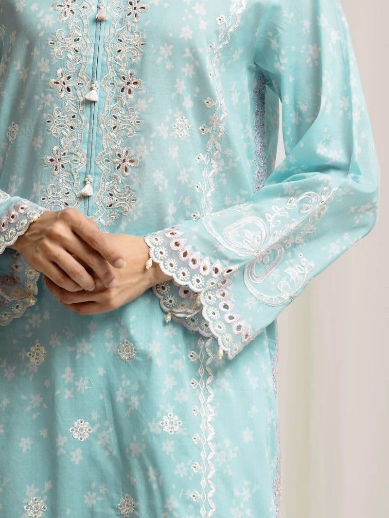 Embroidered Lawn Suit - EWU6V1-33000-3P