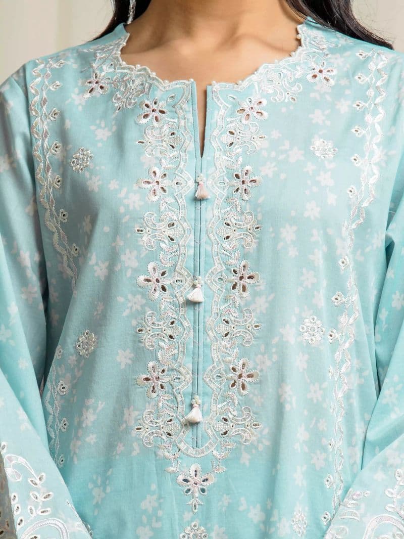 Embroidered Lawn Suit - EWU6V1-33000-3P