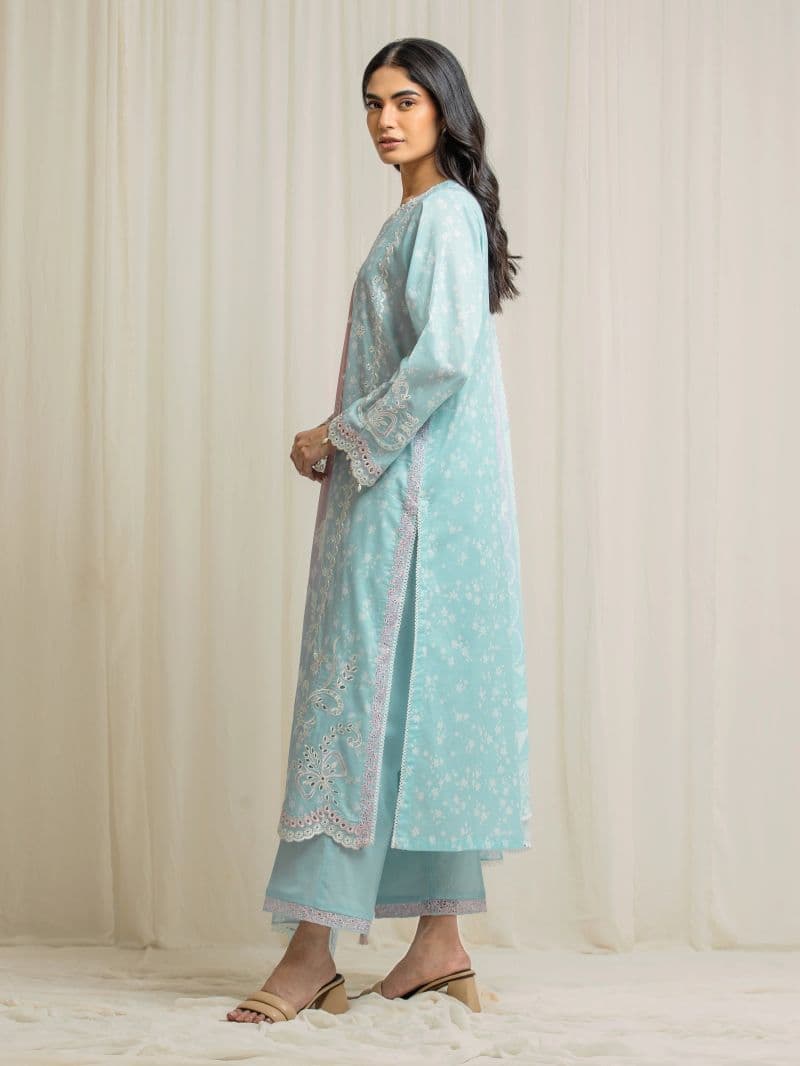 Embroidered Lawn Suit - EWU6V1-33000-3P