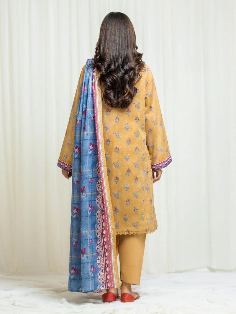 Printed Lawn Suit - EWU6A1-36566-3P
