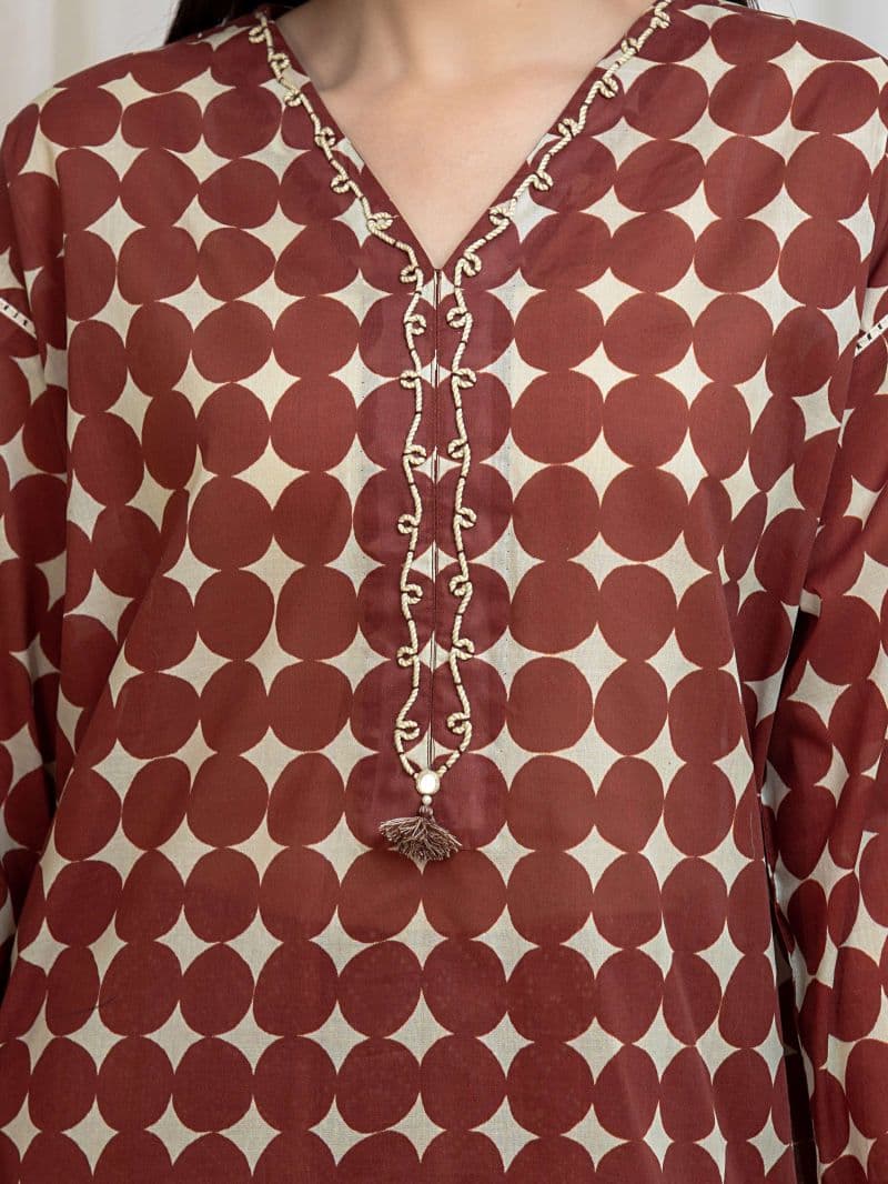 Printed Lawn Shirt Trouser - EWU6A1-36817ST