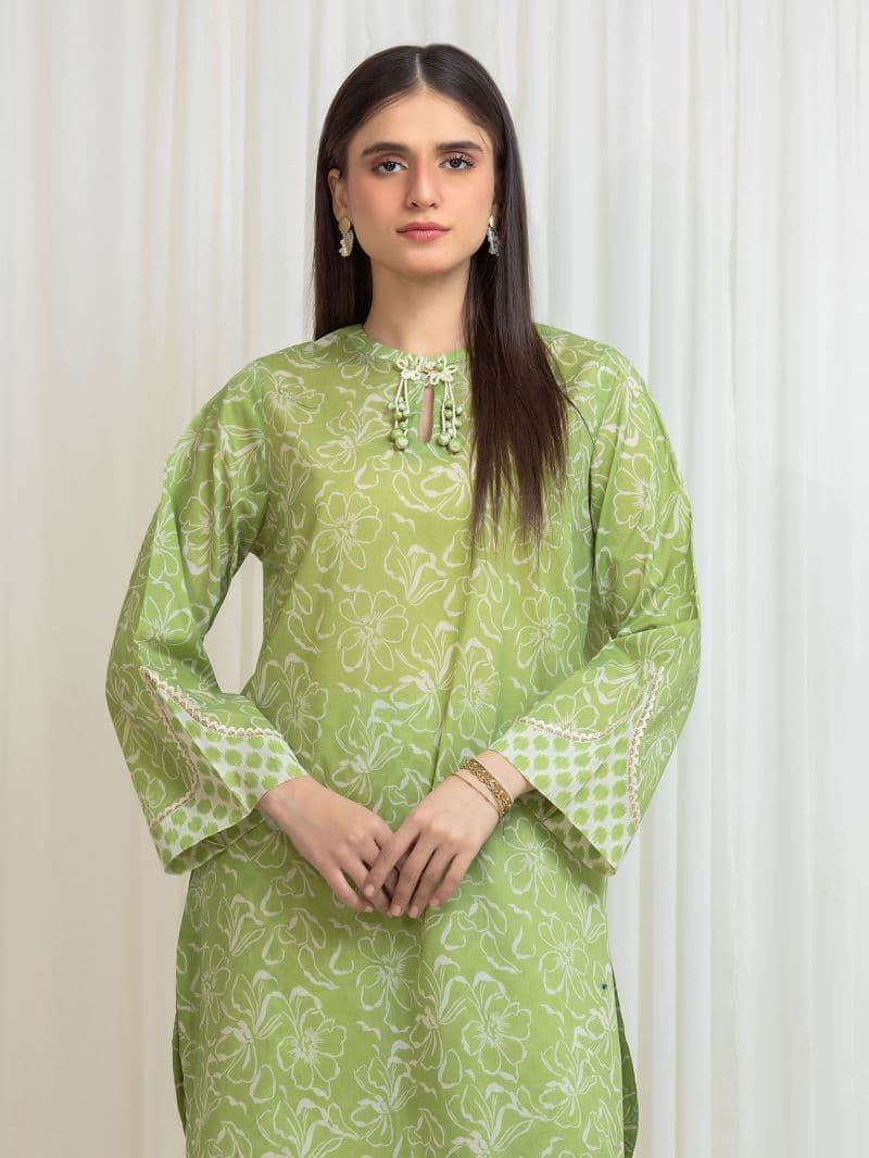 Printed Lawn Shirt Trouser - EWU6A1-36812ST