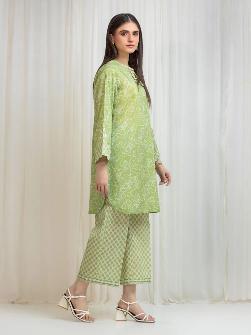Printed Lawn Shirt Trouser - EWU6A1-36812ST