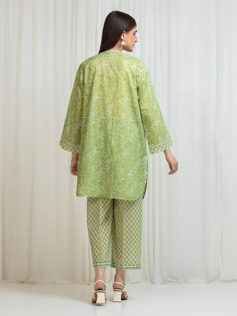 Printed Lawn Shirt Trouser - EWU6A1-36812ST