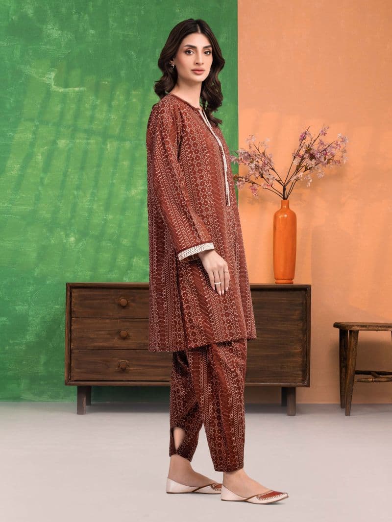 Printed Lawn Shirt Trouser - EWU6A1-36808ST