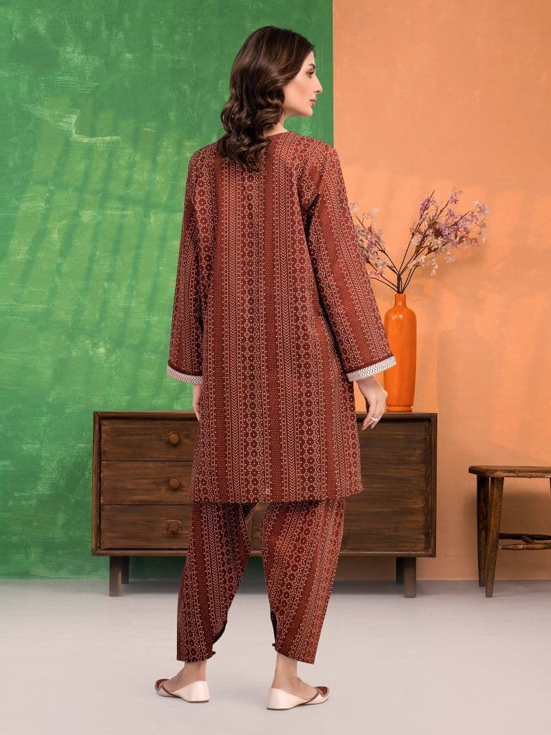 Printed Lawn Shirt Trouser - EWU6A1-36808ST