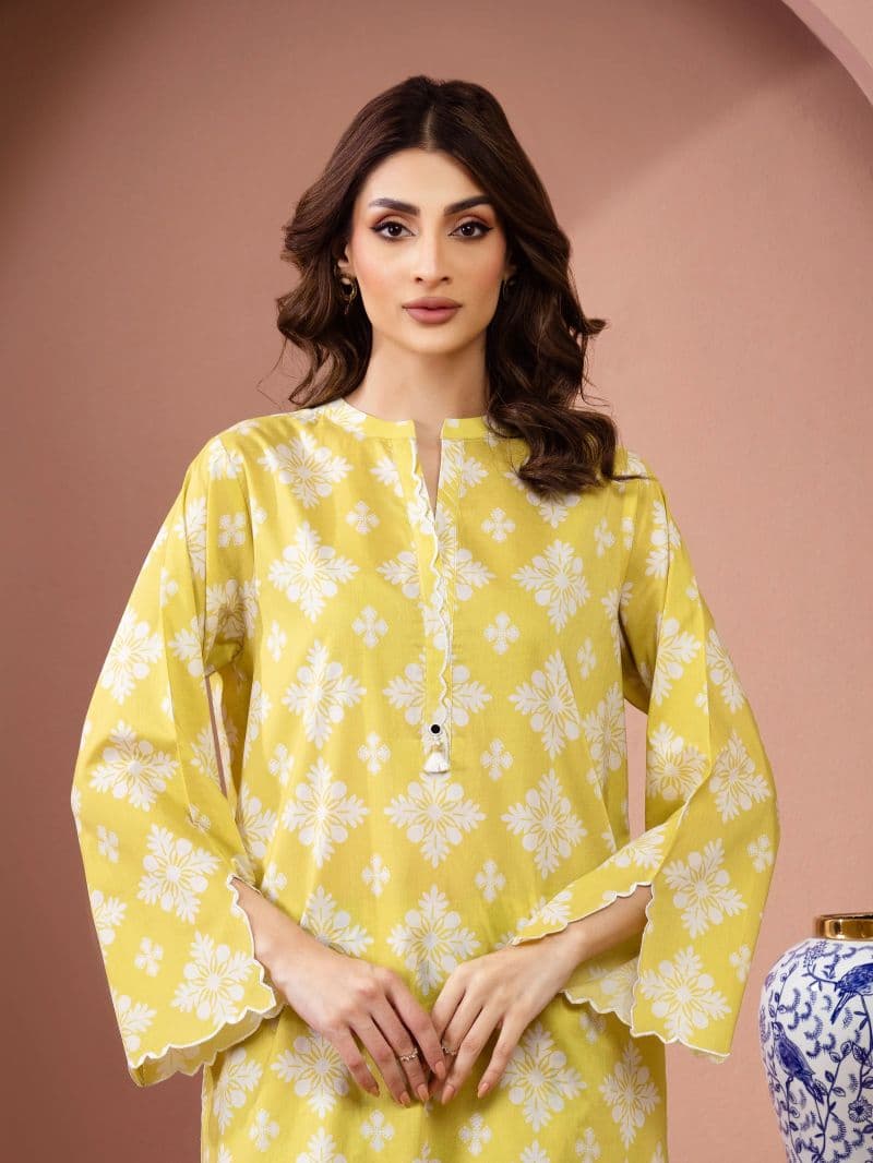 Printed Lawn Shirt Trouser - EWU6A1-36809ST