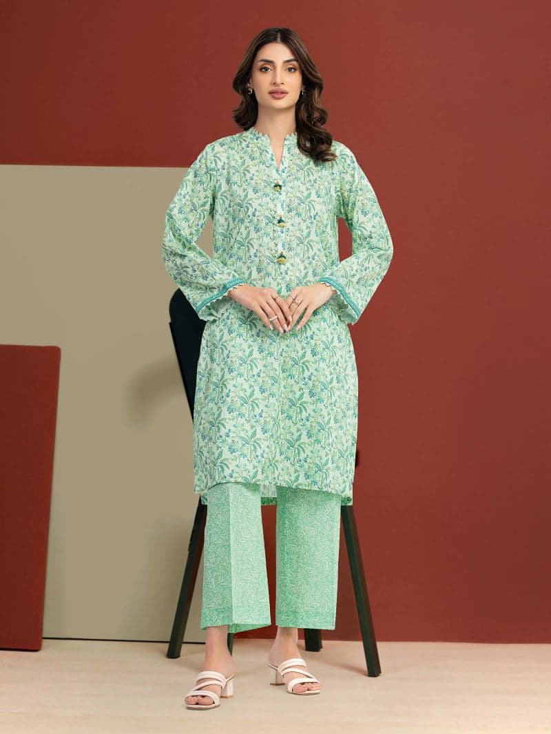 Printed Lawn Shirt Trouser - EWU6A1-36803ST