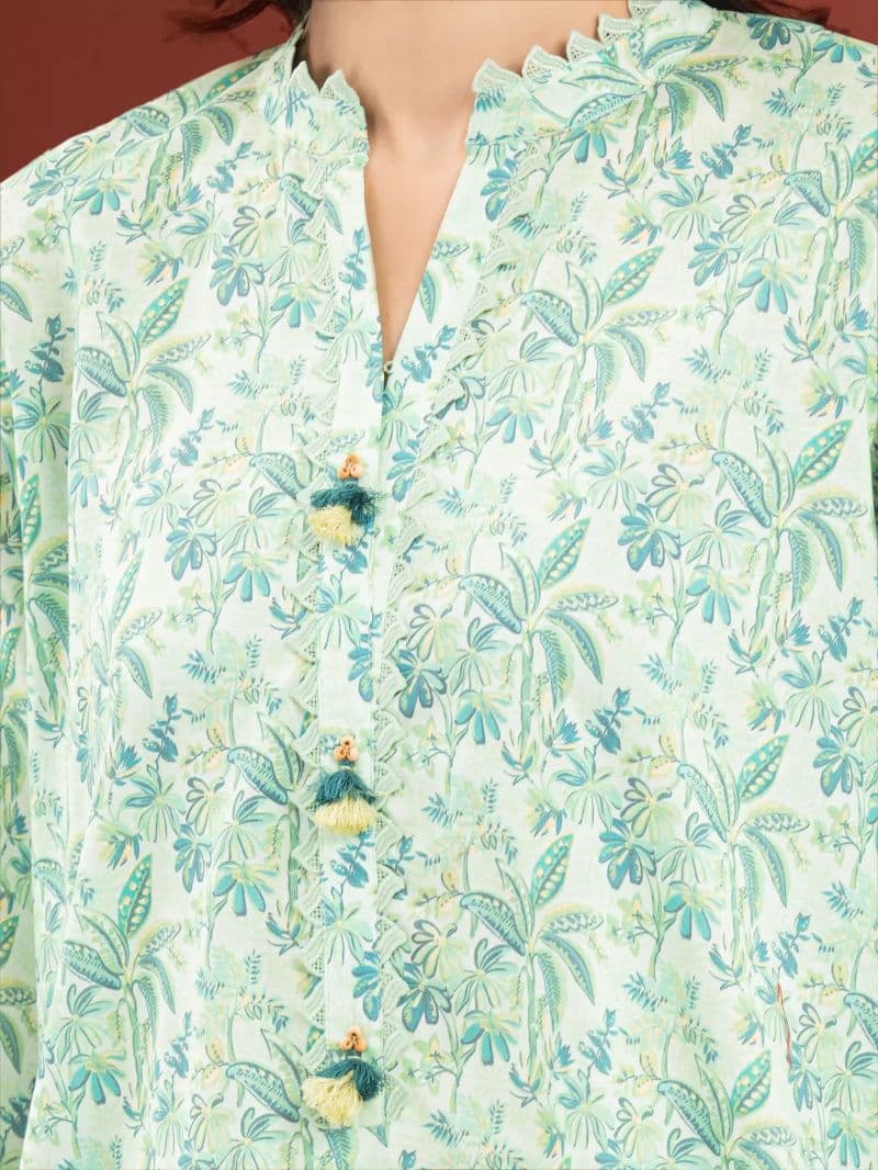Printed Lawn Shirt Trouser - EWU6A1-36803ST