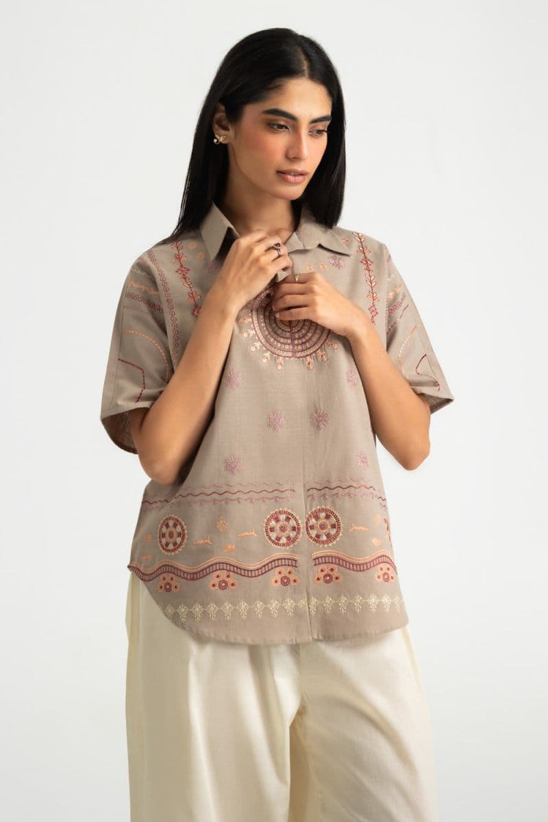 Cotton Embroidered Tunic thumbnail