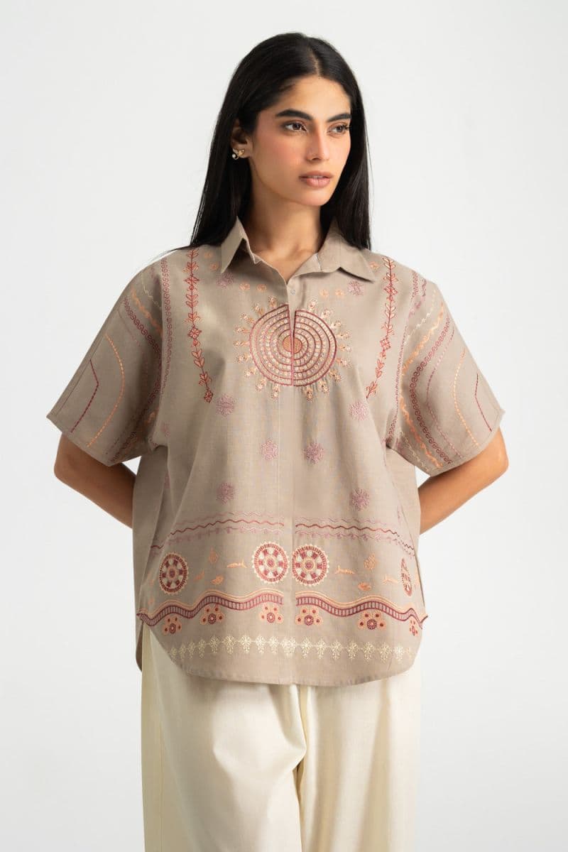 Cotton Embroidered Tunic thumbnail