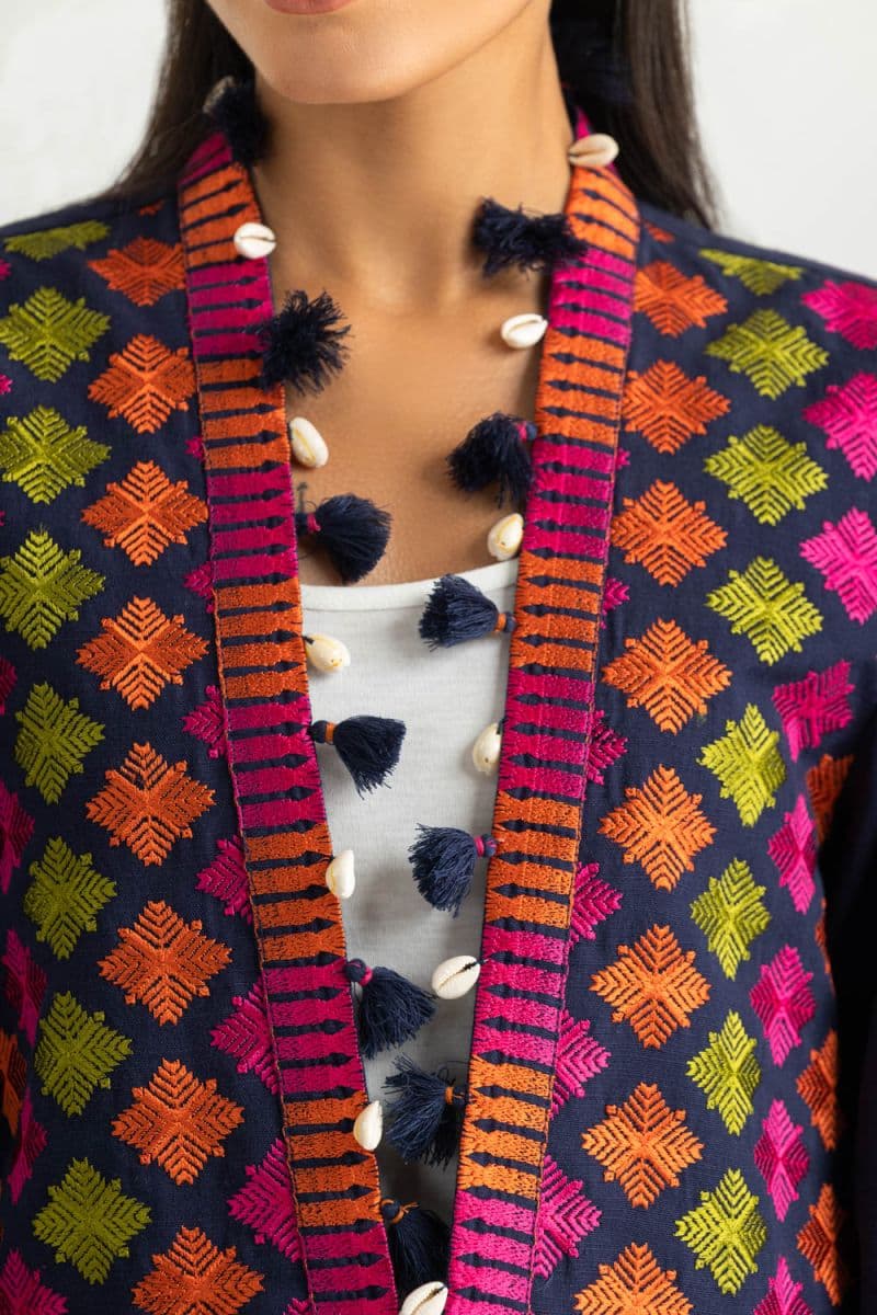 Cotton Embroidered Jacket thumbnail