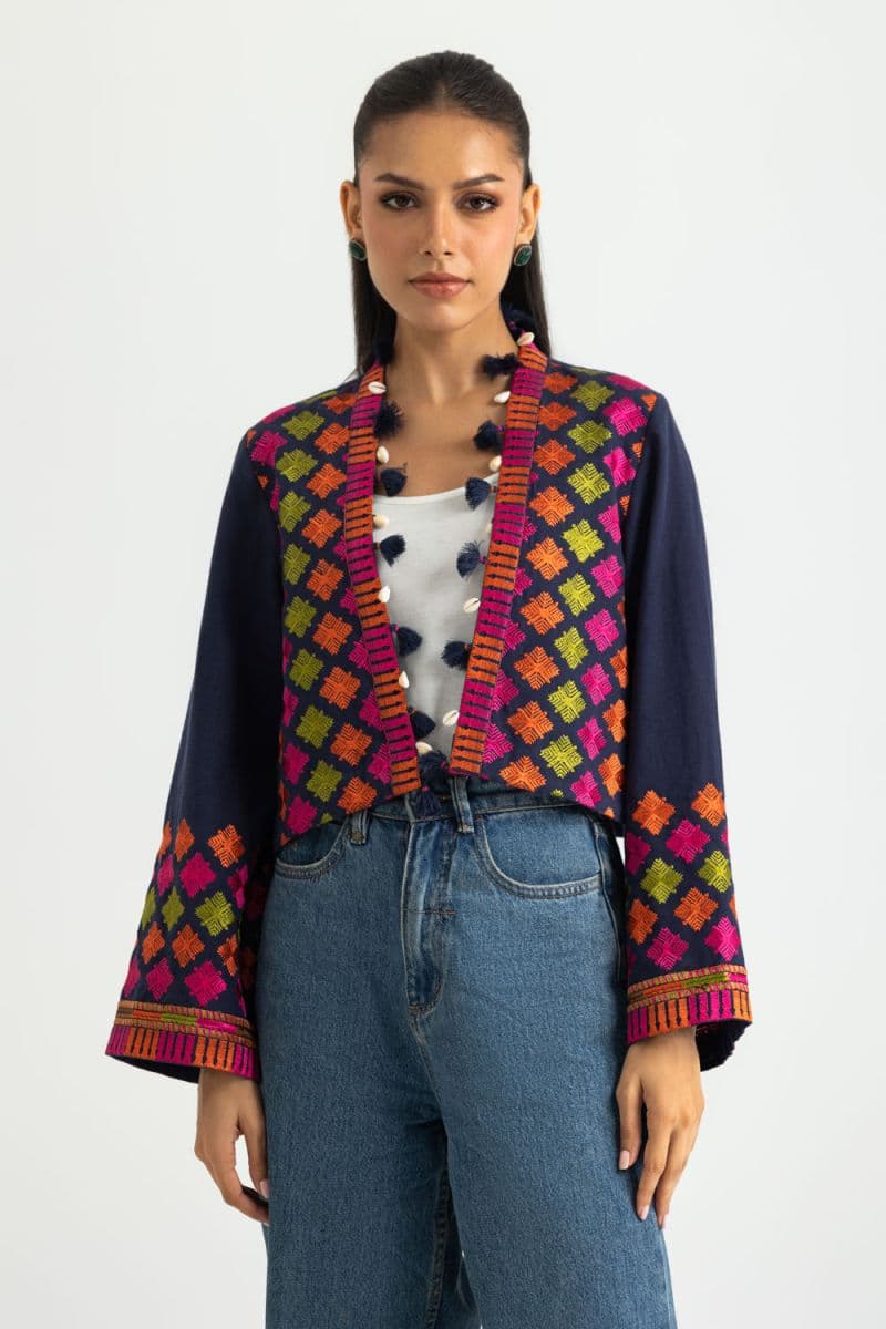 Cotton Embroidered Jacket thumbnail