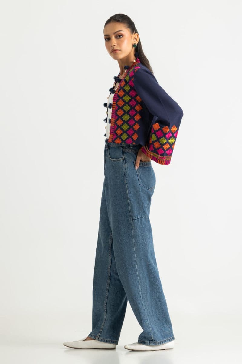 Cotton Embroidered Jacket thumbnail