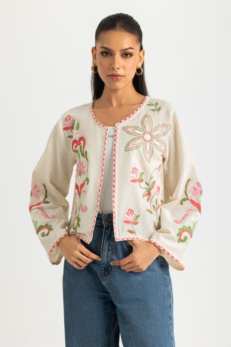 Cotton Embroidered Jacket thumbnail