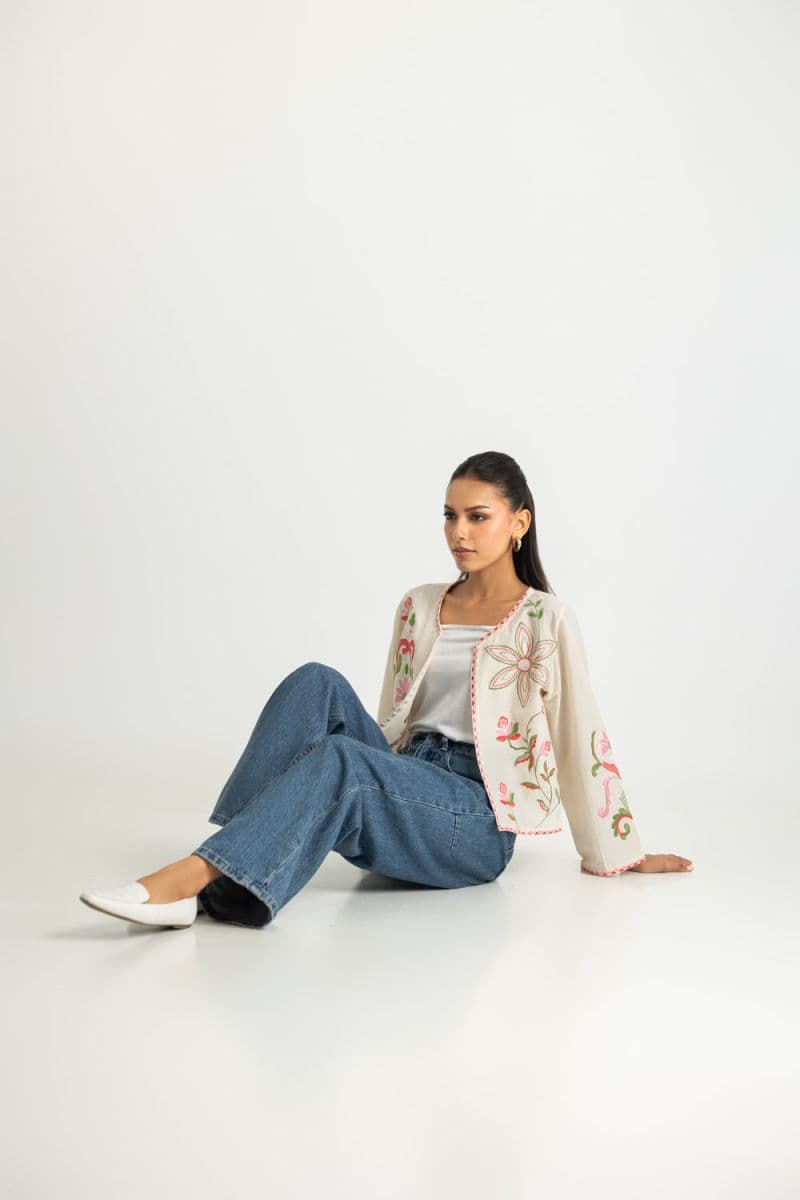 Cotton Embroidered Jacket thumbnail