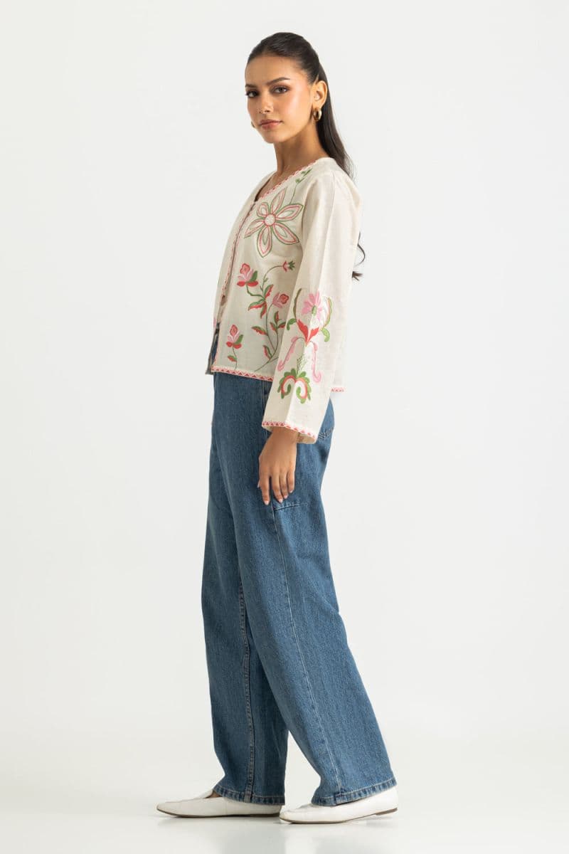 Cotton Embroidered Jacket thumbnail
