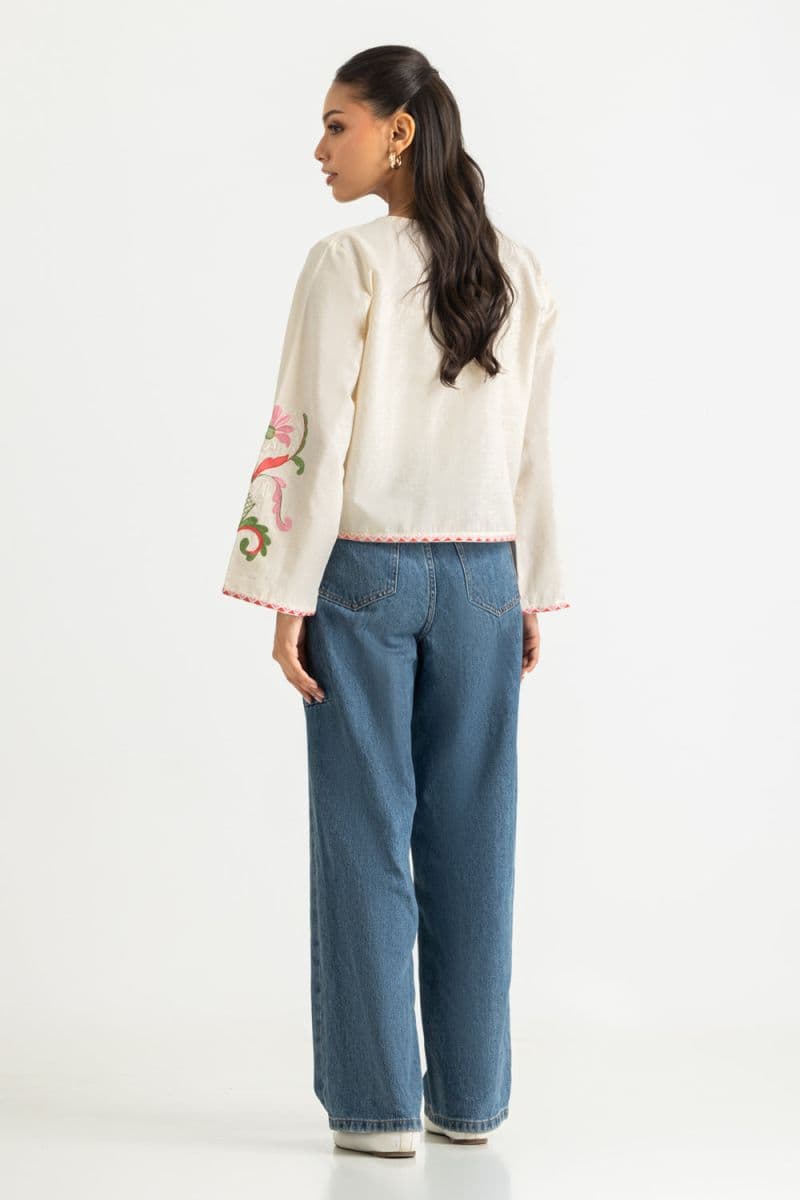 Cotton Embroidered Jacket thumbnail