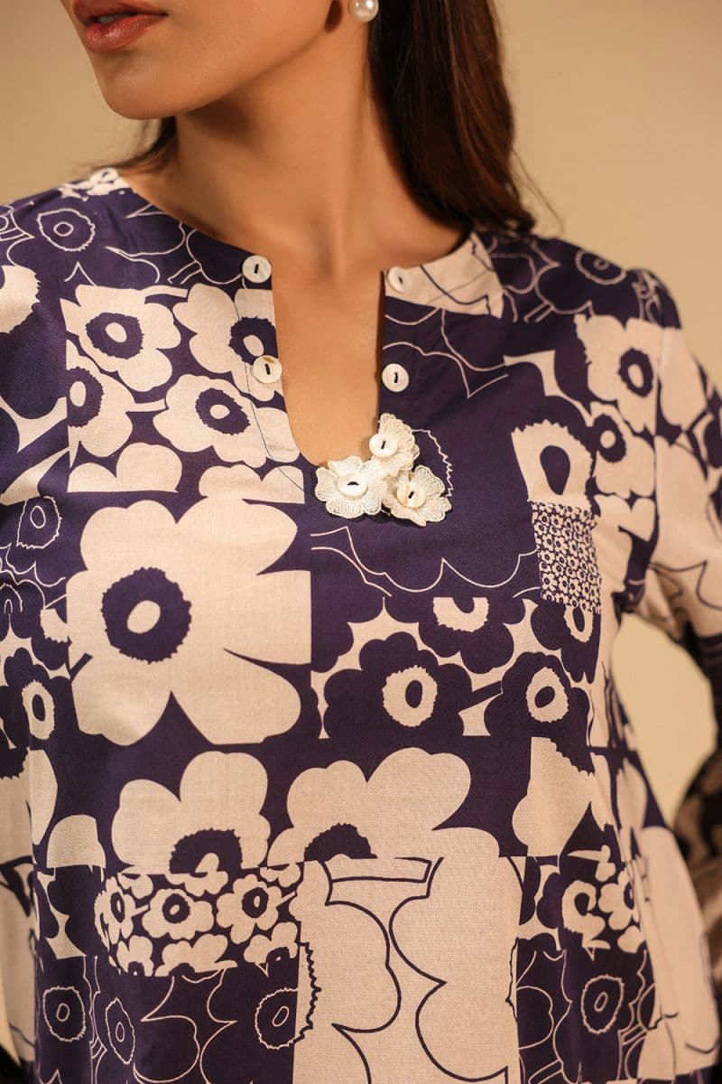 Cambric Printed Long Shirt thumbnail