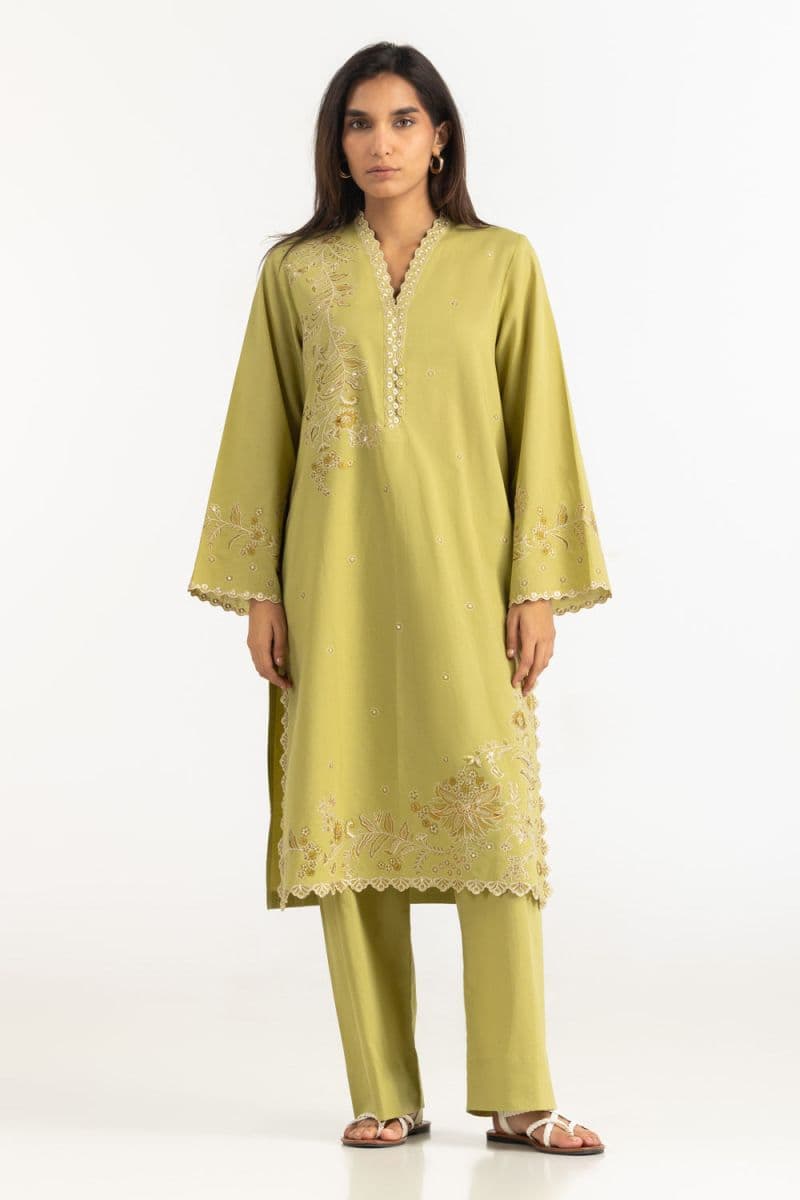 Cambric Embroidered Co-Ord Set thumbnail