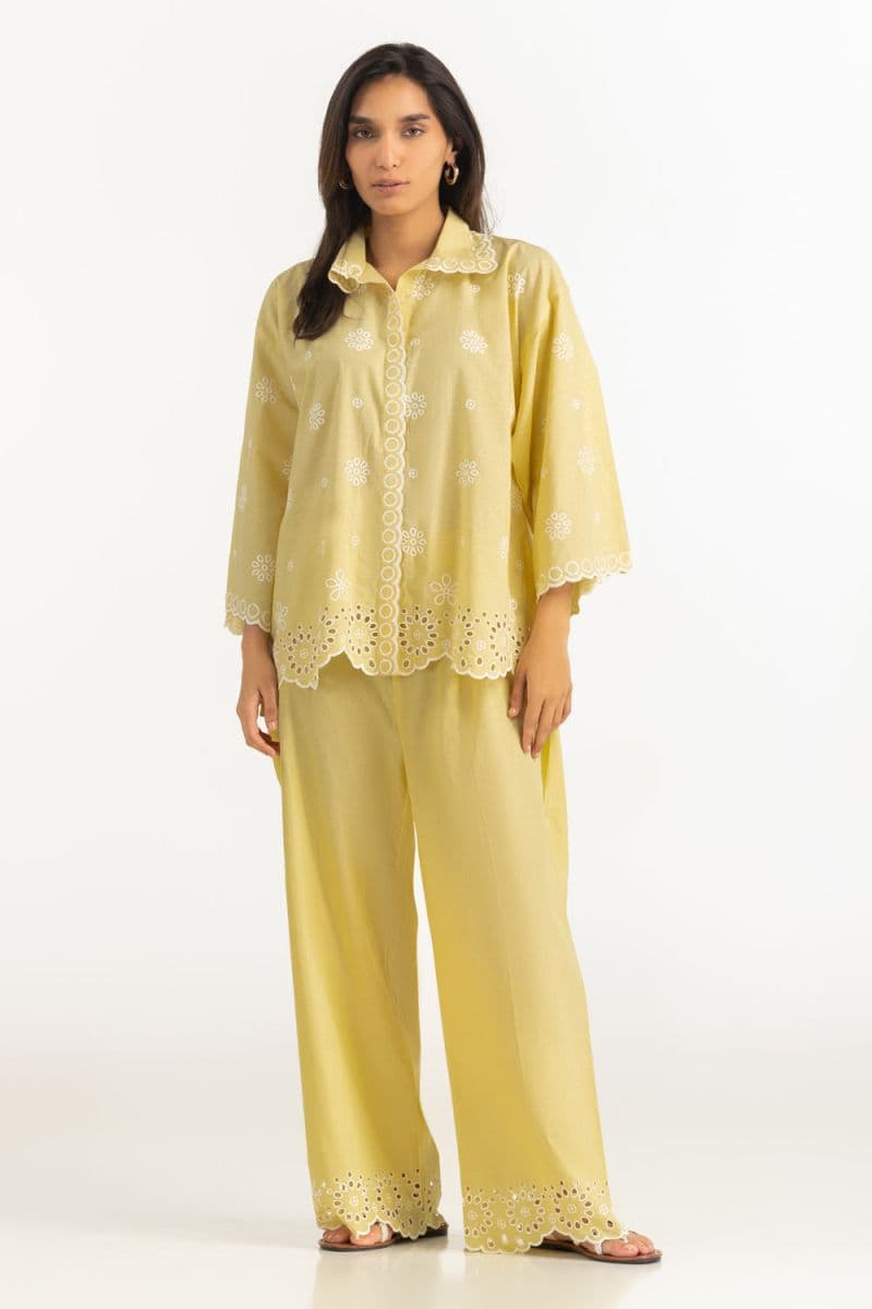 Dobby Embroidered Co-Ord Set thumbnail