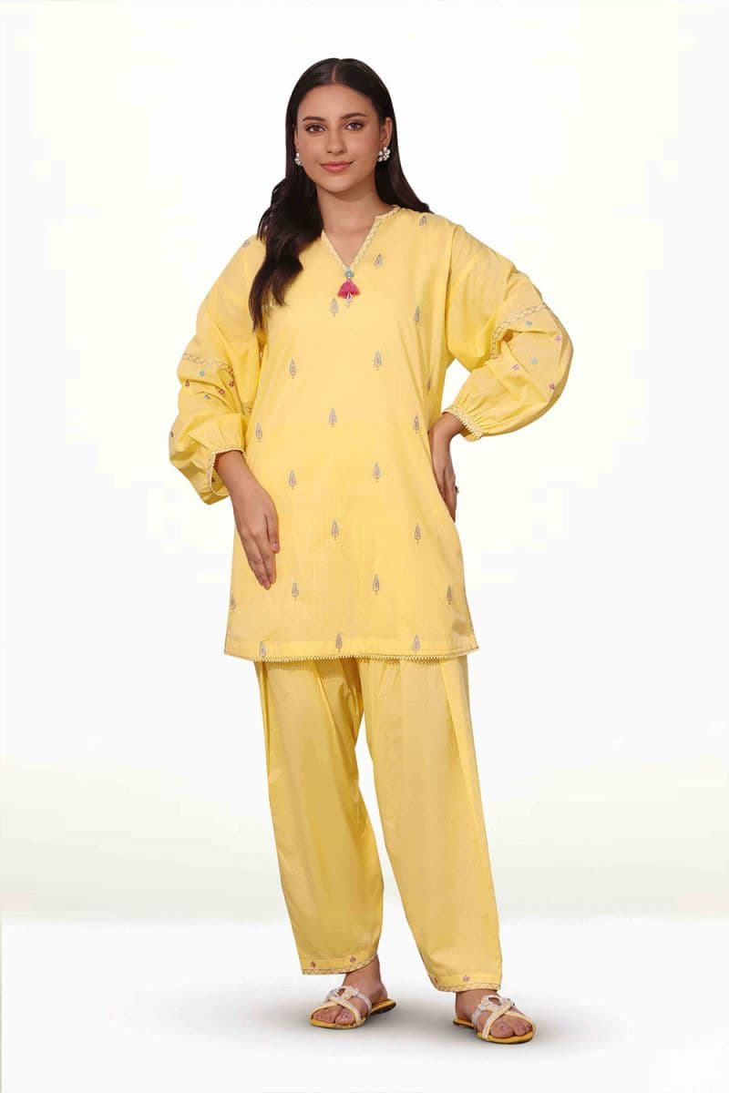 Cross Hatch Embroidered Co-Ord Set thumbnail