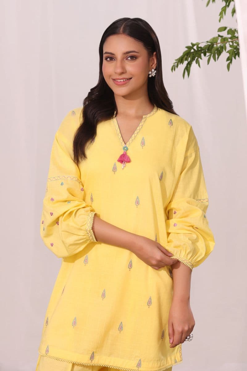 Cross Hatch Embroidered Co-Ord Set thumbnail