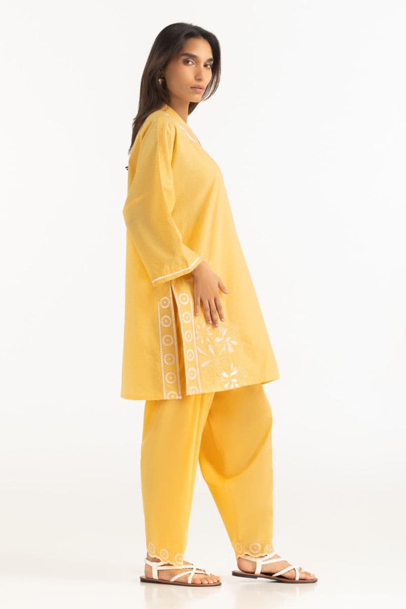 Dobby Embroidered Co-Ord Set thumbnail