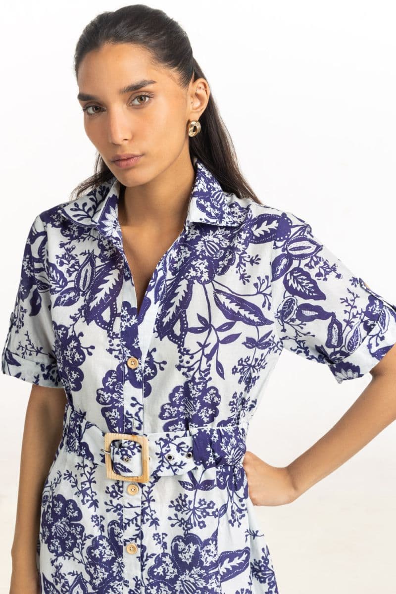 Cambric Printed Long Shirt thumbnail