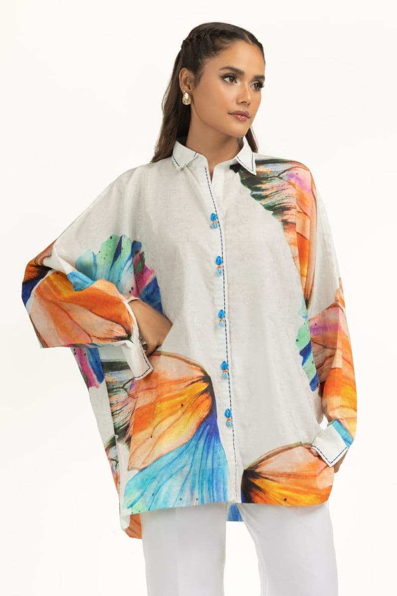 Viscose Jacquard Printed Shirt thumbnail
